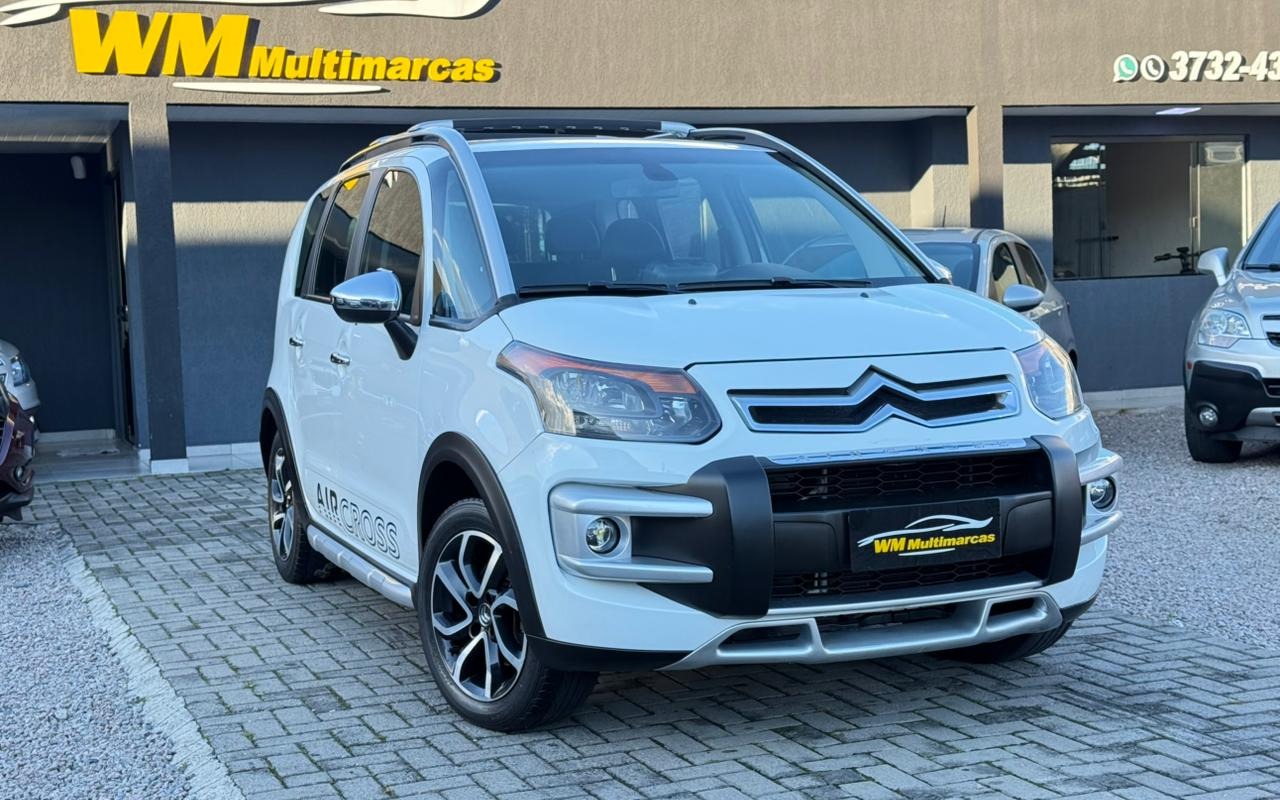 Citroën C3 Aircross Exclusive 1.6 Flex 16V 5p Mec. na cor Branco em Pinhais / PR - 930093