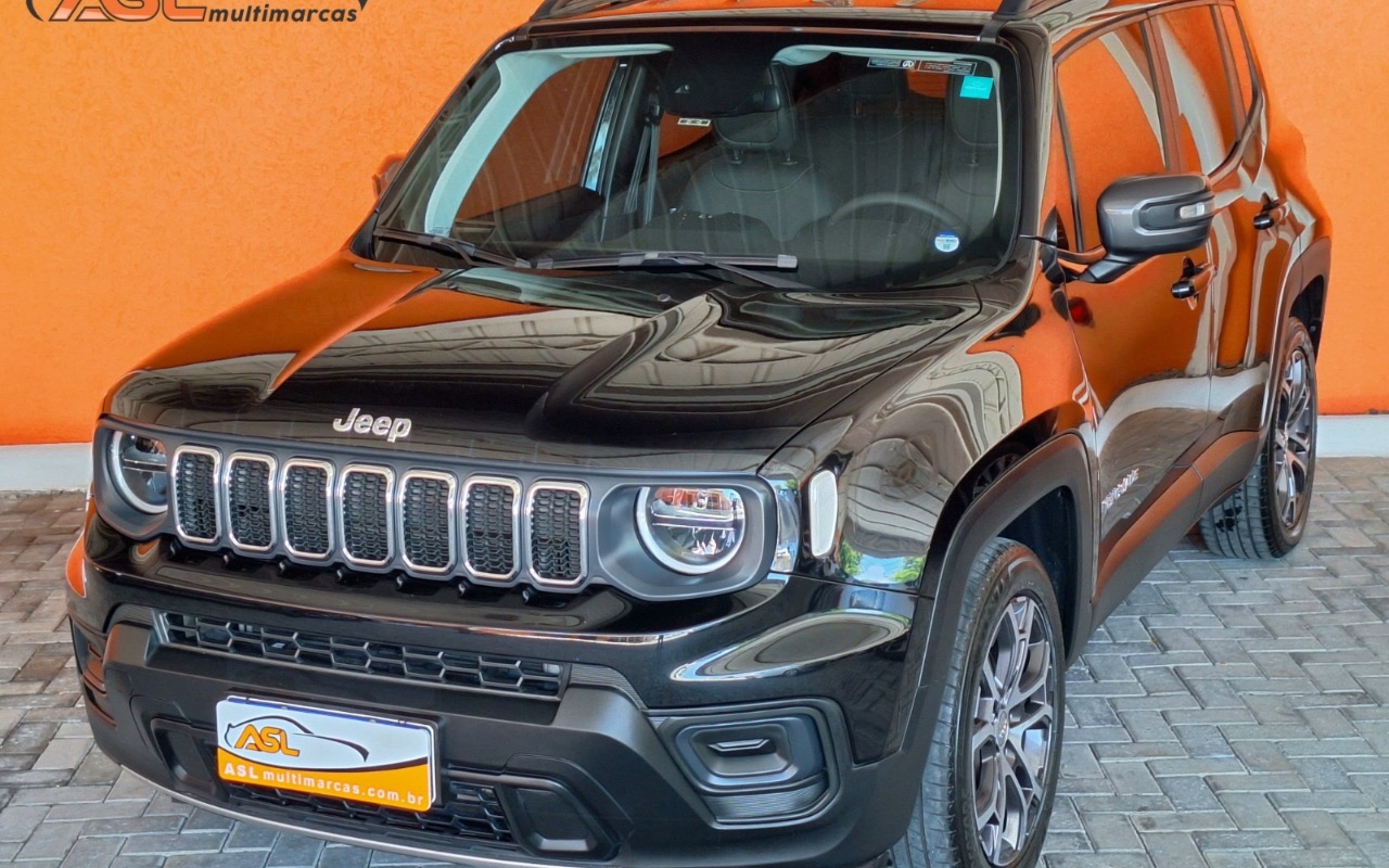 Jeep Renegade Long. T270 1.3 TB 4x2 Flex Aut. na cor Preto em Curitiba / PR - 931426