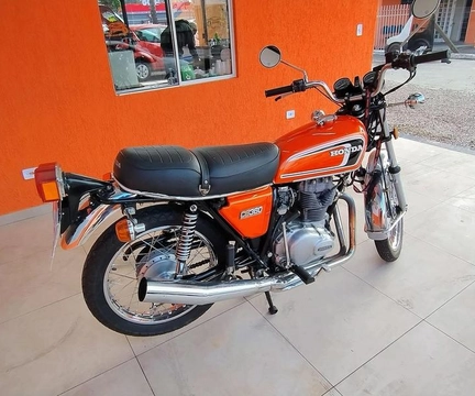 Honda CB 450 DX 1975 Laranja — foto 1 de 3