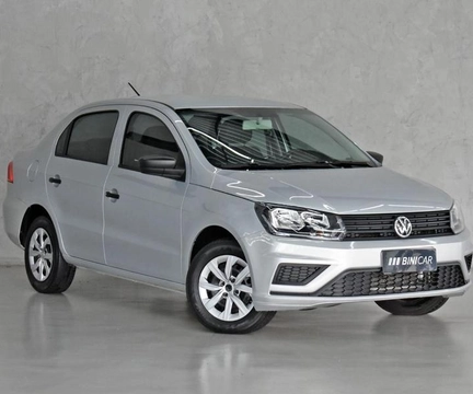 Volkswagen Voyage 1.0 Flex 12V 4p 2023 Prata — foto 1 de 3