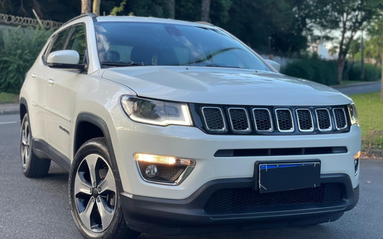 Jeep Compass LONGITUDE 2.0 4x2 Flex 16V Aut. na cor Branco em Pinhais / PR - 937799