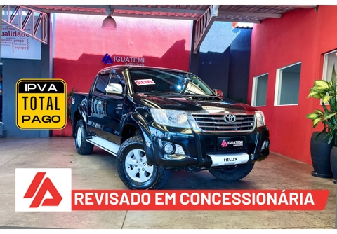 Toyota Hilux 2013 Preto — foto 1 de 3