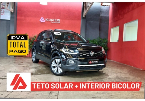 Volkswagen T-Cross 2020 Preto — foto 1 de 3