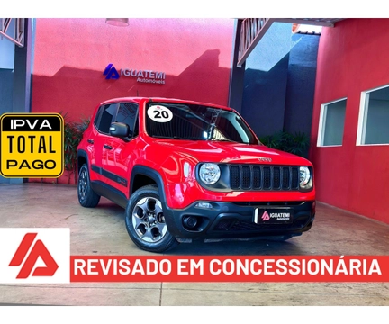 Jeep Renegade 2020 Vermelho — foto 1 de 3