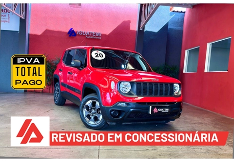 Jeep Renegade 2020 Vermelho — foto 1 de 3