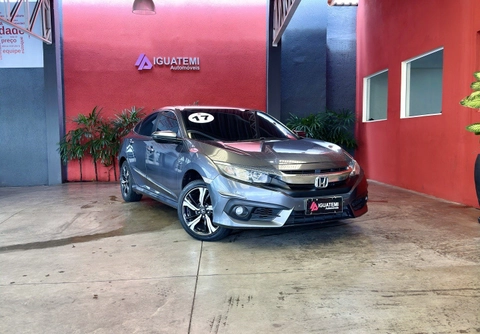 Honda Civic 2017 Cinza — foto 1 de 3