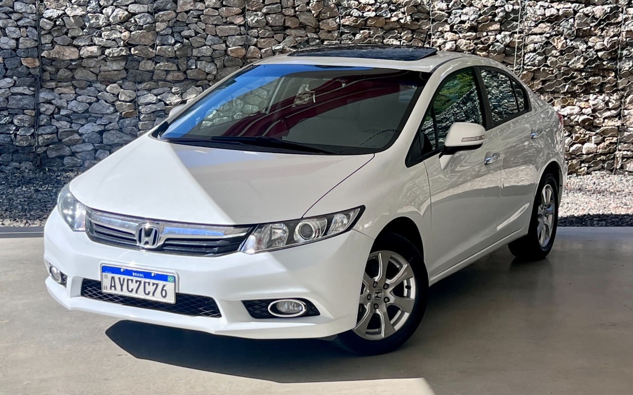 Honda Civic Sedan EXR 2.0 Flexone 16V Aut. 4p na cor Branco em Curitiba / PR - 944393