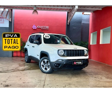 Jeep Renegade 2020 Branco — foto 1 de 3