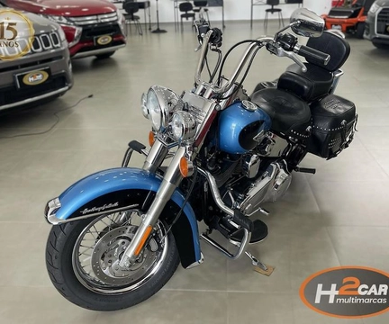 Harley-Davidson HERITAGE SOFTAIL CLASSIC FLSTC 2011 Azul — foto 1 de 3