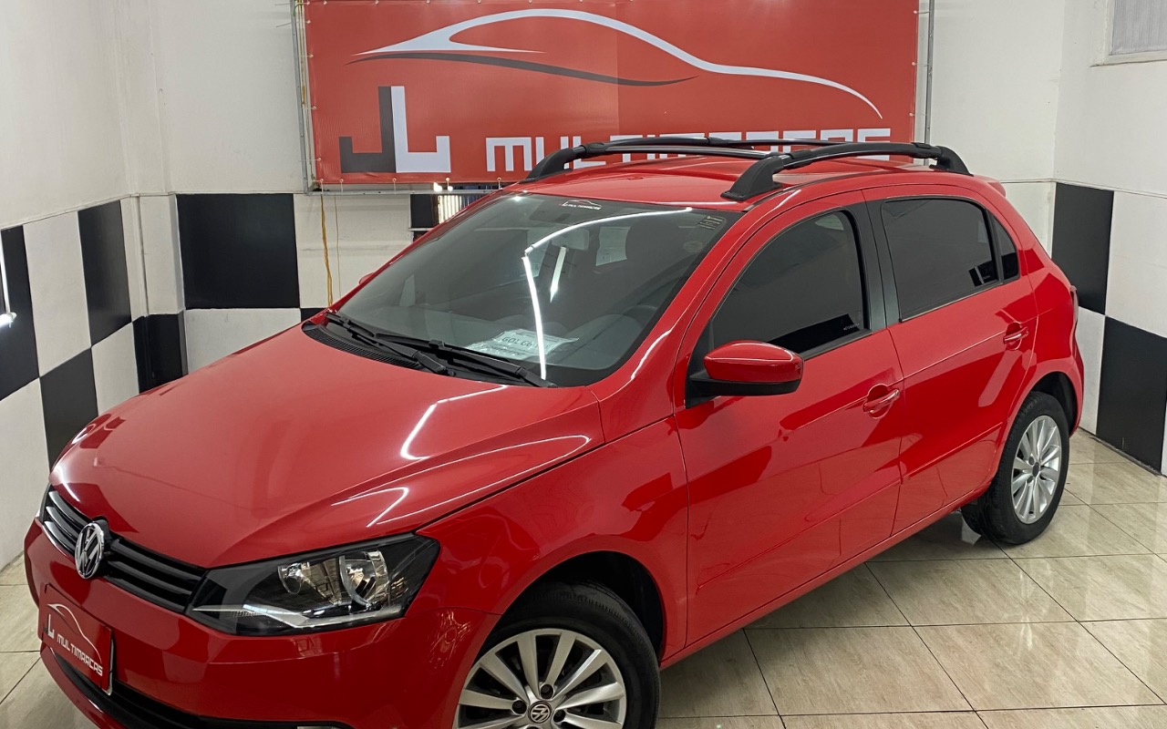 Volkswagen Gol (novo) 1.0 Mi Total Flex 8V 4p na cor Vermelho no Gravataí / RS - 947401