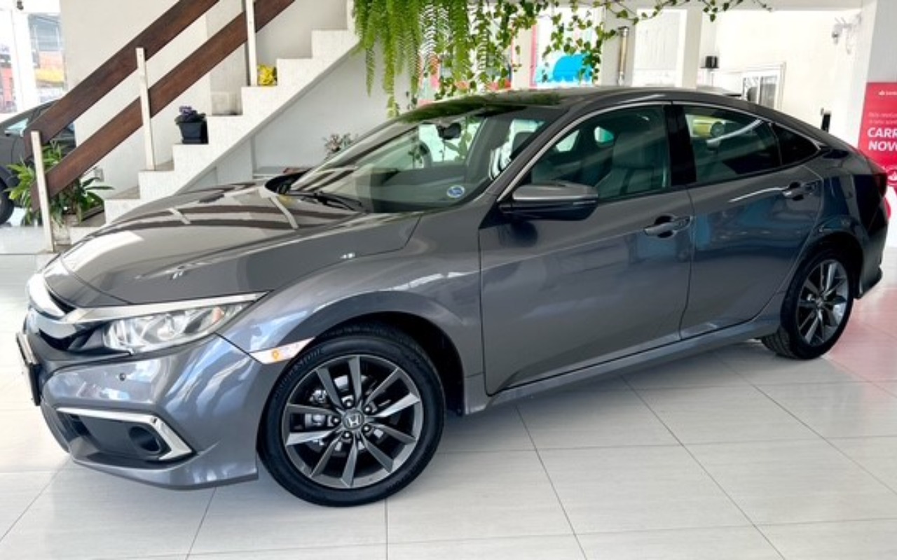 Honda Civic Sedan EXL 2.0 Flex 16V Aut.4p na cor Cinza em Campo Largo / PR - 947420