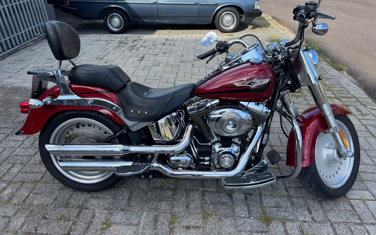 HARLEY-DAVIDSON FAT BOY FLSTF  na cor Vermelho em Curitiba / PR - 948516
