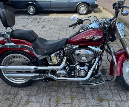 Harley-Davidson FAT BOY FLSTF 2007 Vermelho — foto 1 de 3