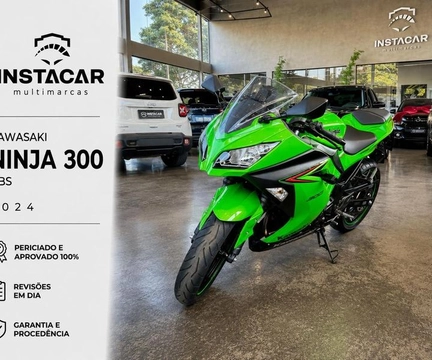 KAWASAKI NINJA 300 2024 Verde — foto 1 de 3