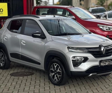Renault Kwid 2023 Prata — foto 1 de 3
