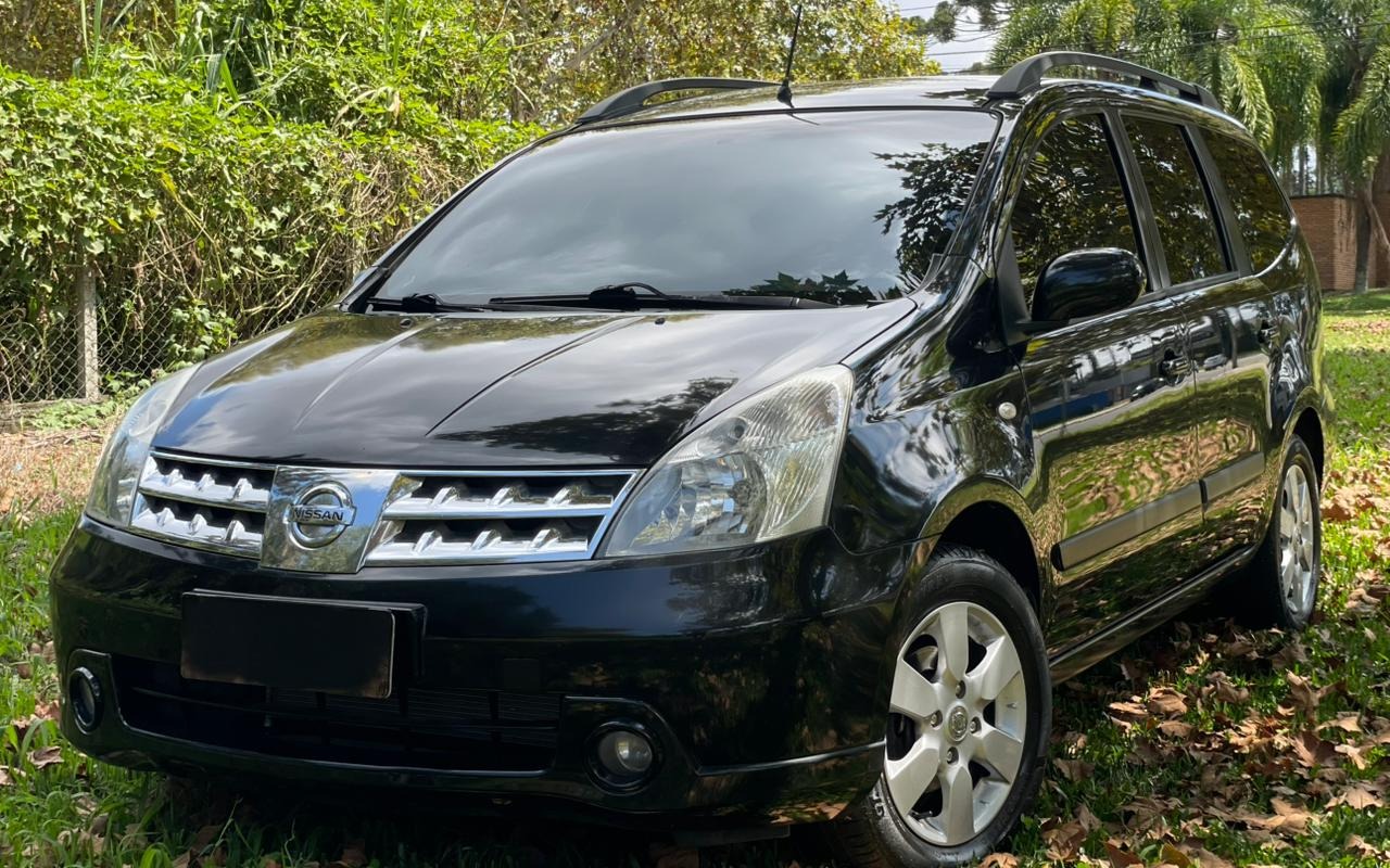 Nissan LIVINA GRAND SL 1.8 16V Flex Fuel Aut. na cor Preto em Pinhais / PR - 956048