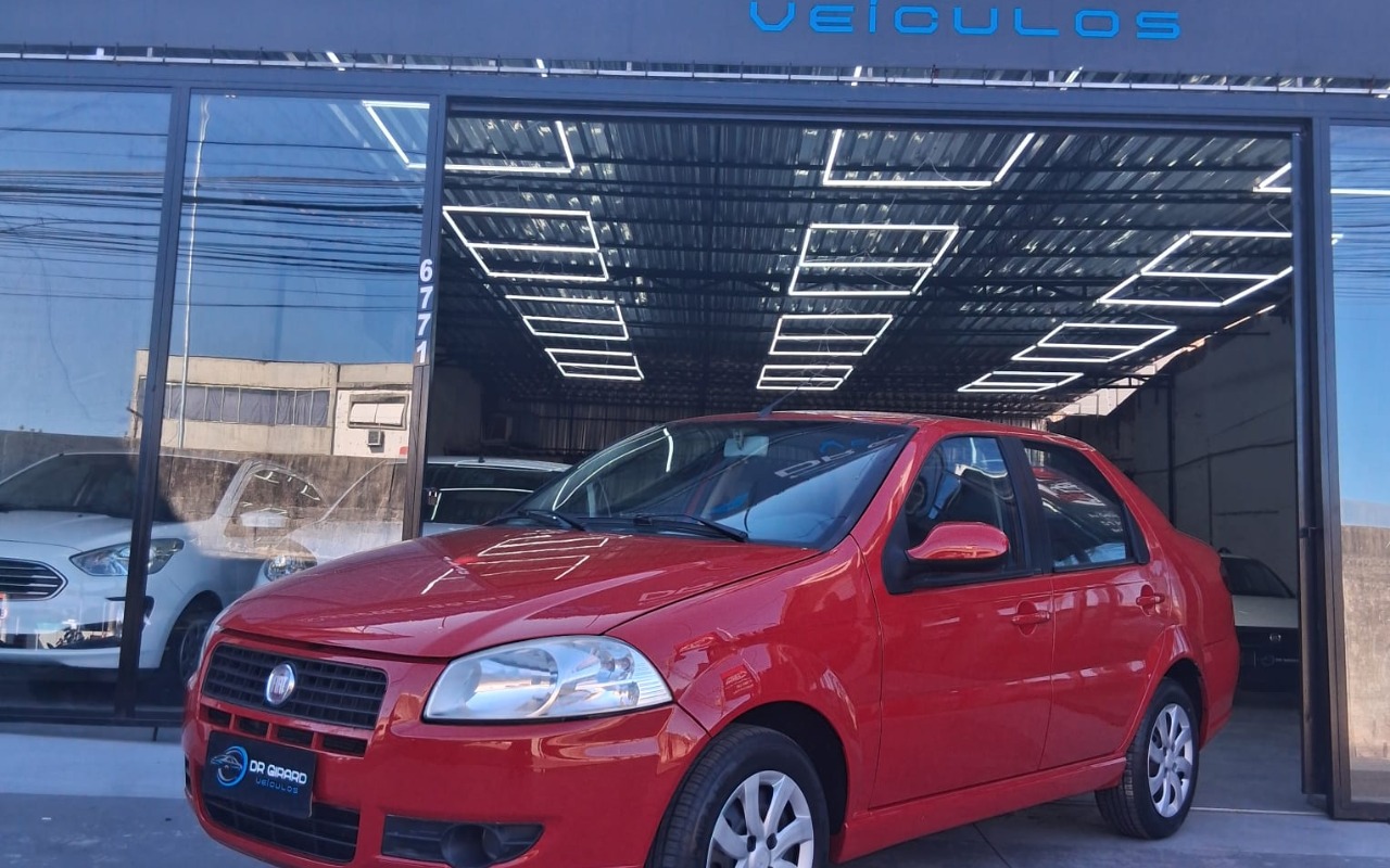Fiat Siena EL 1.0 mpi Fire Flex 8V 4p na cor Vermelho no Canoas / RS - 956817