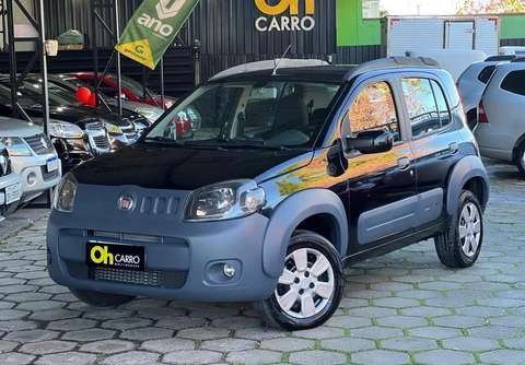 Fiat Uno 2012 Preto — foto 1 de 3