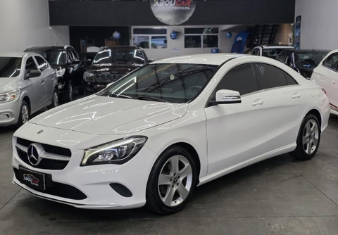 Mercedes-Benz CLA-180 1.6 16V 122cv Aut. 2018 Branco — foto 1 de 3