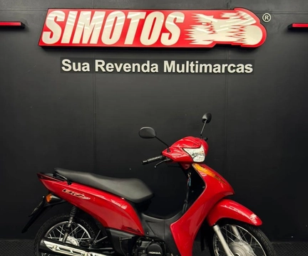 Honda C 100 BIZ/ 100 BIZ KS 2014 Vermelho — foto 1 de 3