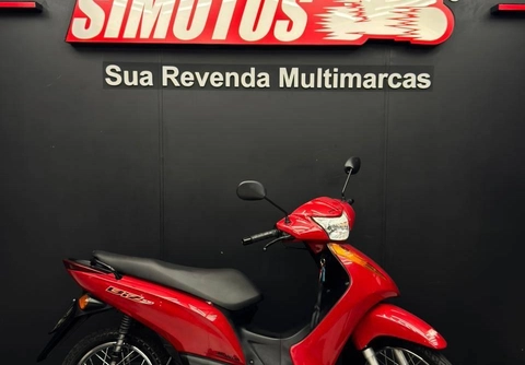Honda C 100 BIZ/ 100 BIZ KS 2014 Vermelho — foto 1 de 3