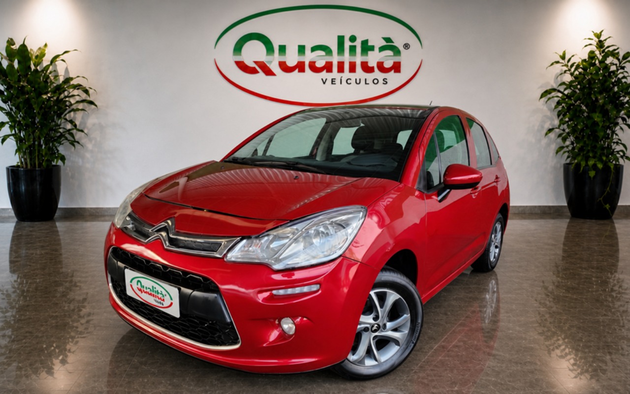 Citroën C3 2014 Vermelho — foto 1 de 3