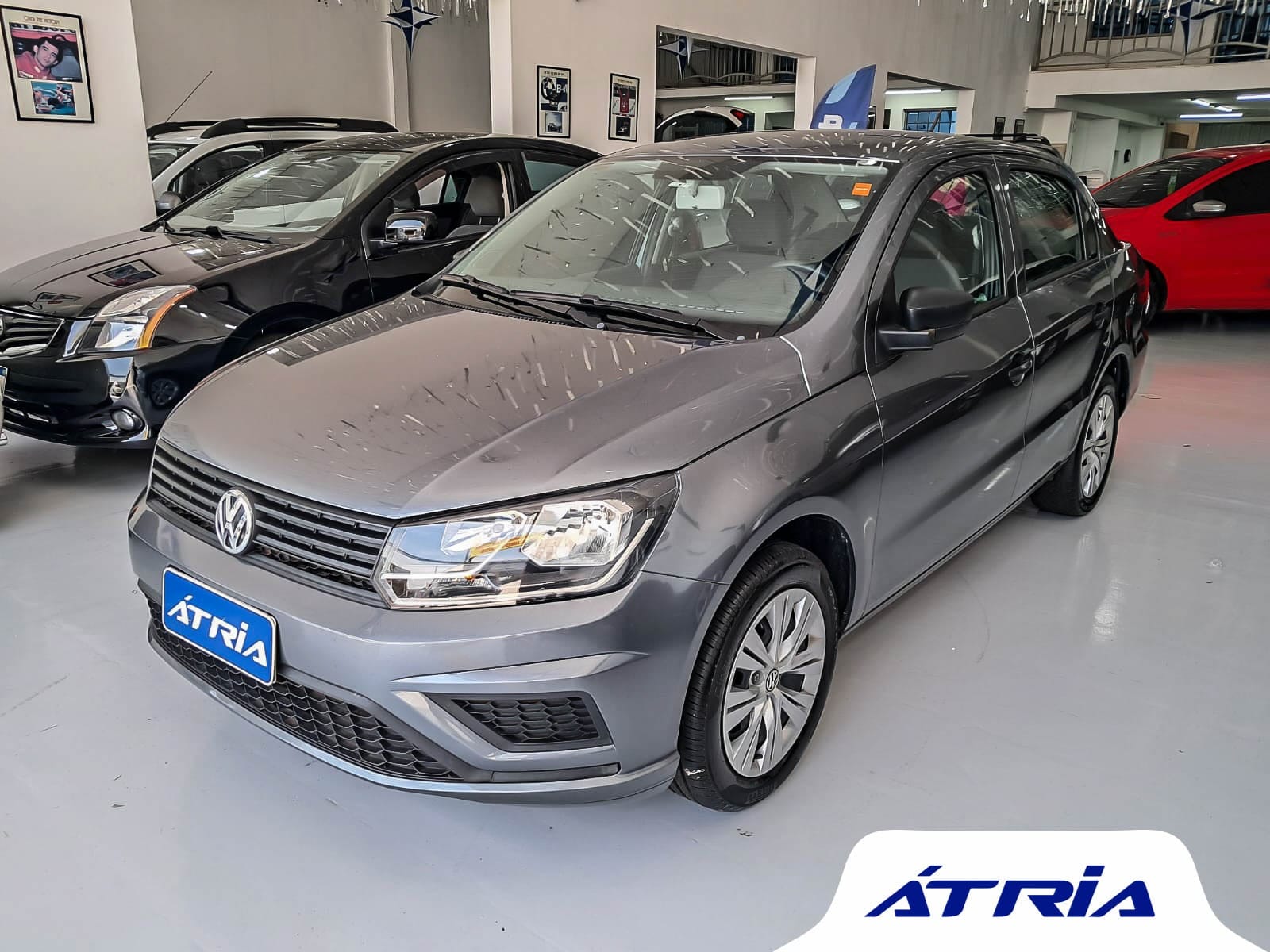 Volkswagen Voyage 1.0 Flex 12V 4p 2023 Cinza — foto 1 de 3