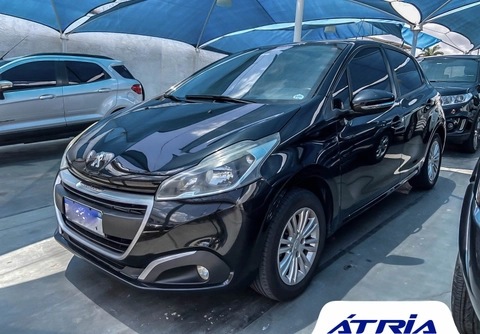 Peugeot 208 2017 Preto — foto 1 de 3