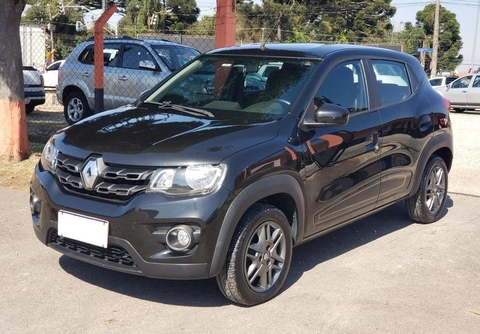Renault Kwid 2018 Preto — foto 1 de 3
