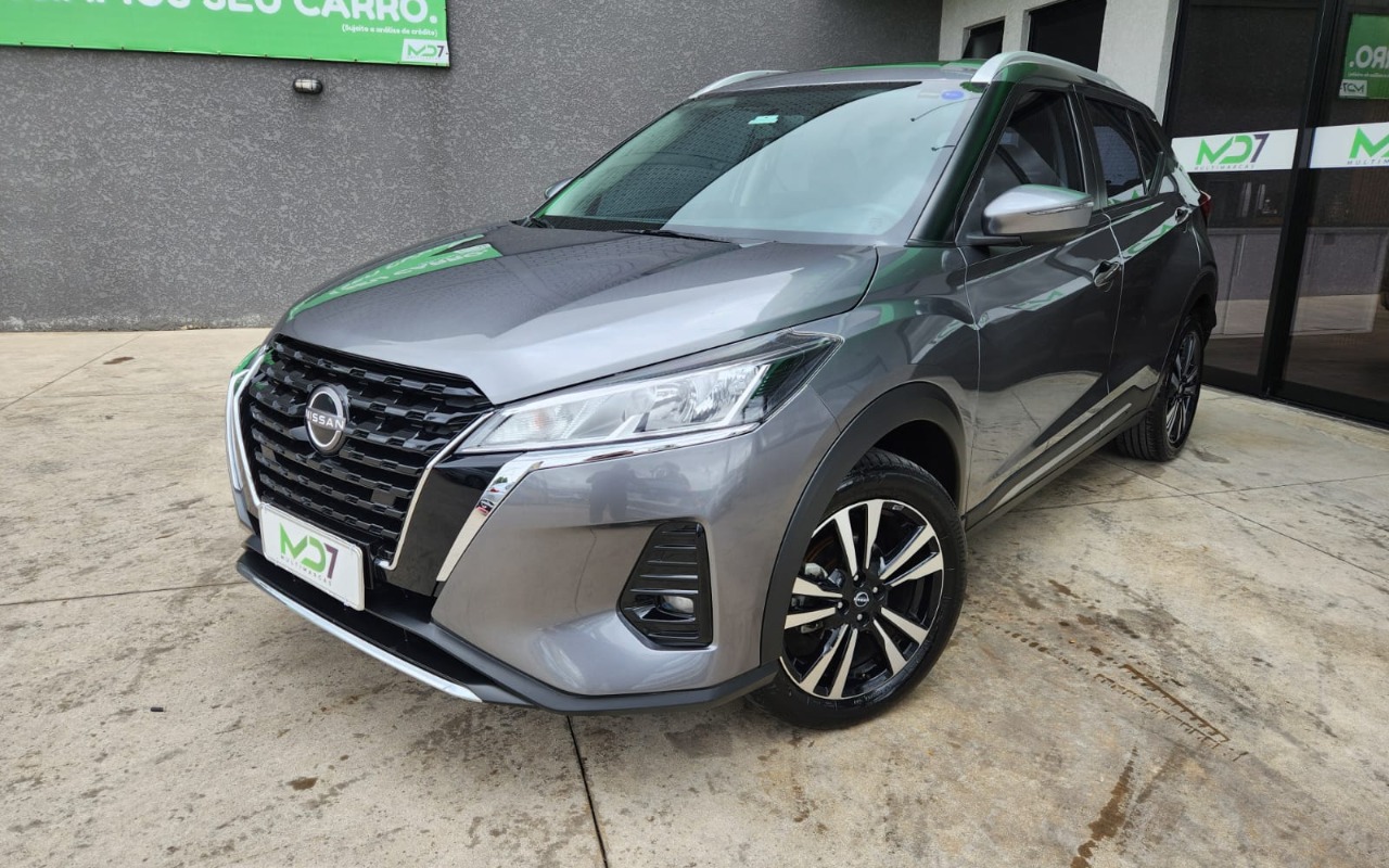 Nissan KICKS Advance 1.6 16V Flex Aut. na cor Cinza em Curitiba / PR - 972770