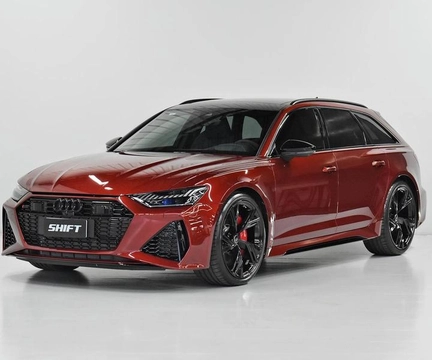 Audi RS6 2025 Vermelho — foto 1 de 3
