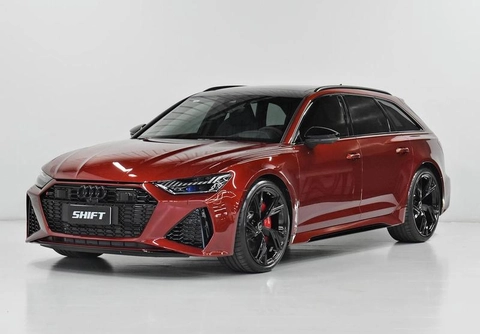 Audi RS6 2025 Vermelho — foto 1 de 3
