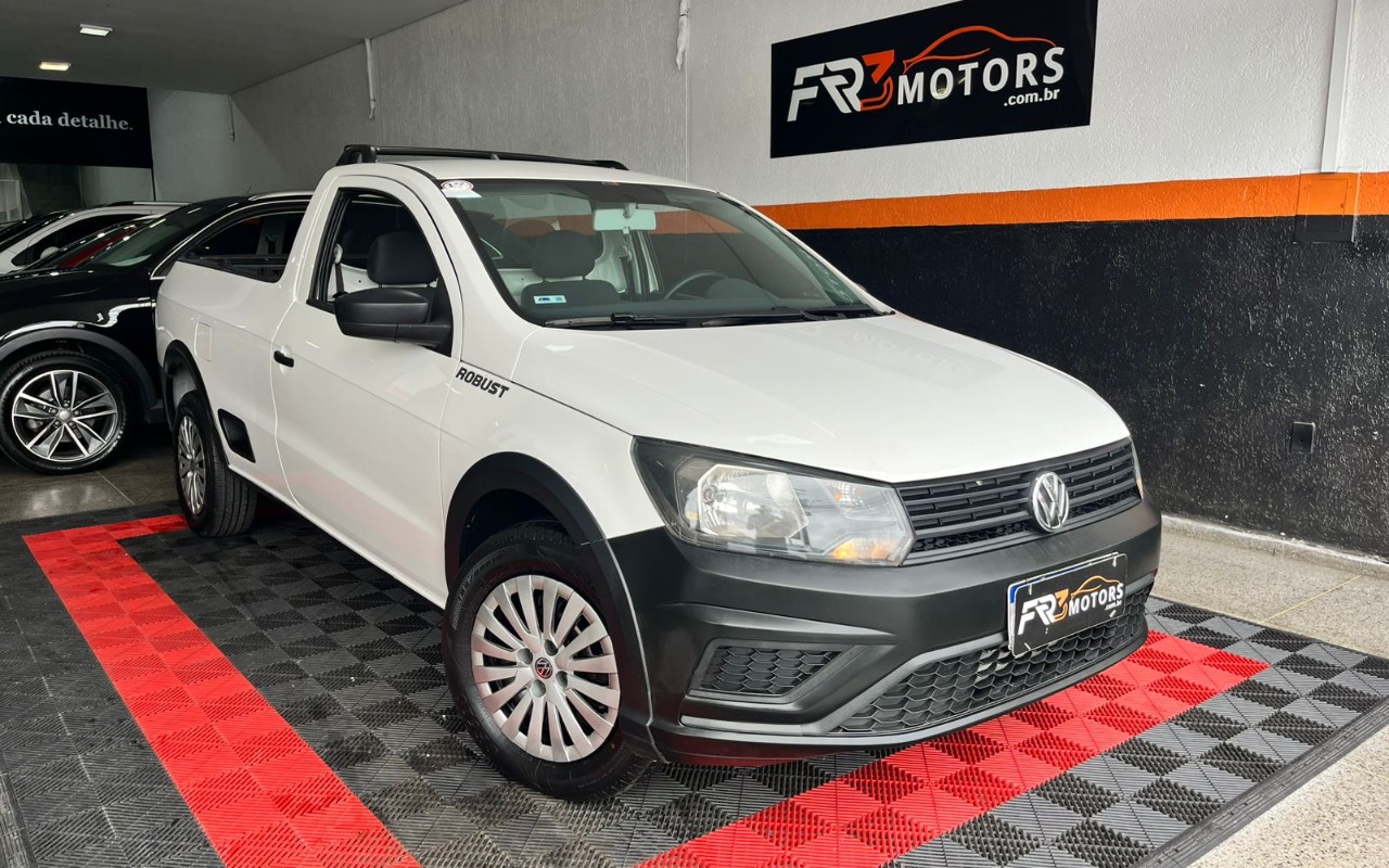Volkswagen Saveiro Robust 1.6 Total Flex 8V na cor Branco no Gravataí / RS - 979702