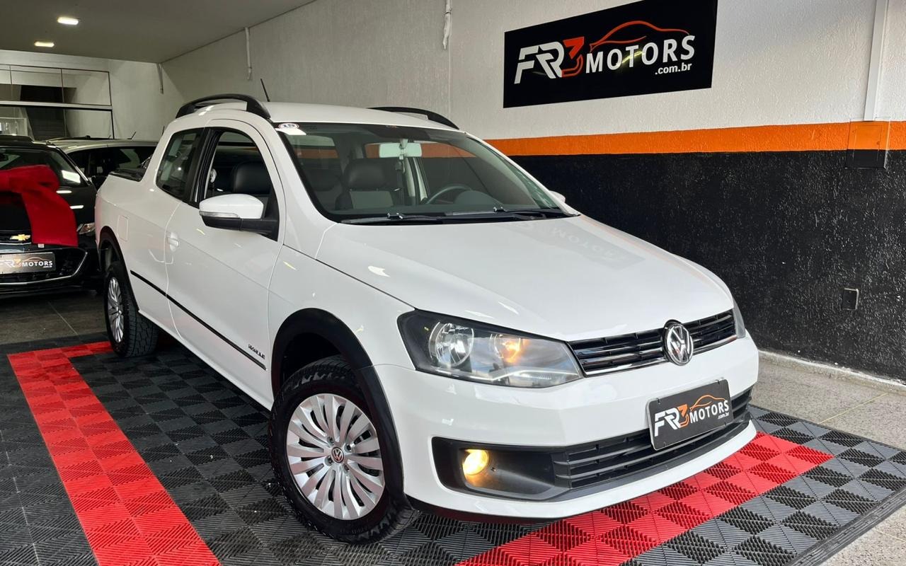 Volkswagen Saveiro Highline 1.6 T. Flex 8V CD na cor Branco no Gravataí / RS - 979734