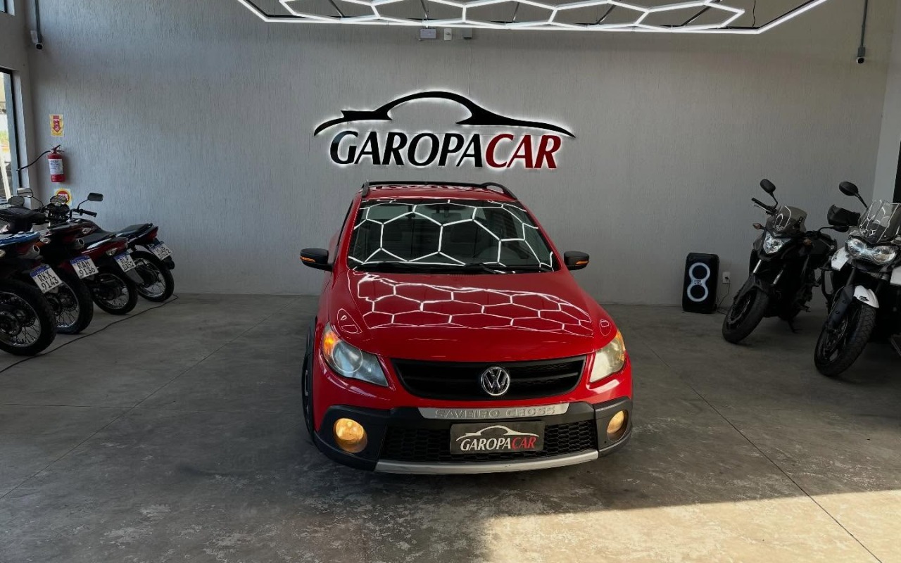 Volkswagen Saveiro CROSS 1.6 Mi Total Flex 8V CE na cor Vermelho em Garopaba / SC - 981195