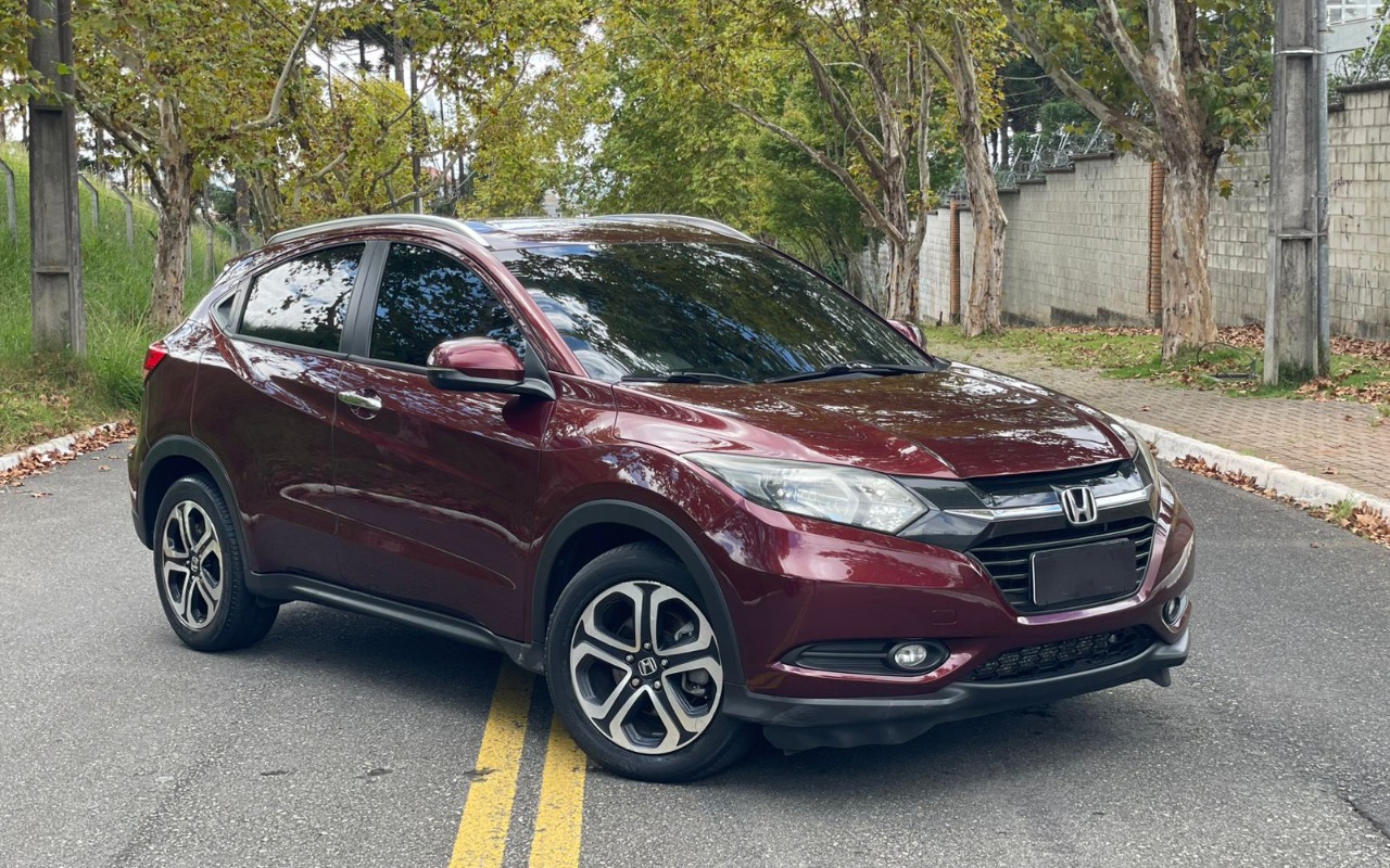 Honda HR-V EXL 1.8 Flexone 16V 5p Aut. na cor Vermelho em Pinhais / PR - 981691