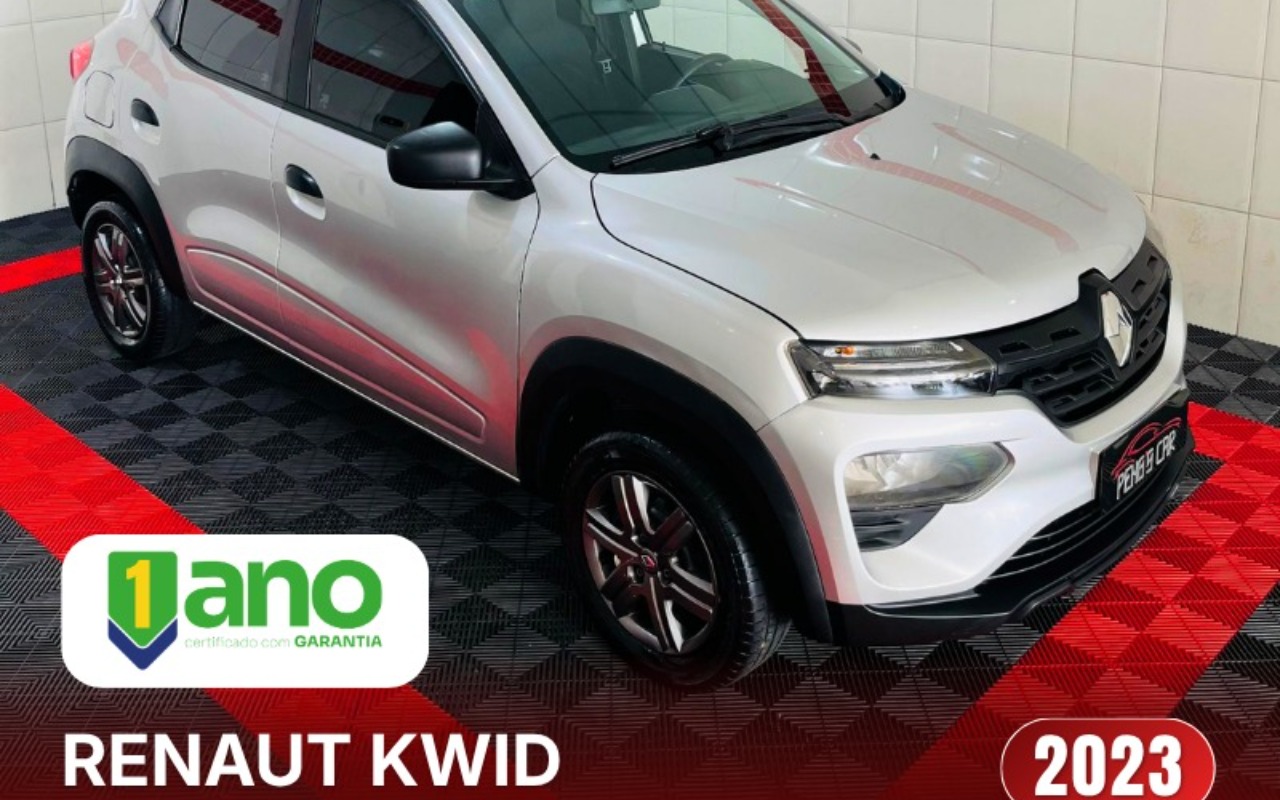 Renault Kwid Zen 1.0 Flex 12V 5p Mec. na cor Prata no Porto Alegre / RS - 983288