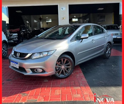 Honda Civic 2014 Cinza — foto 1 de 3