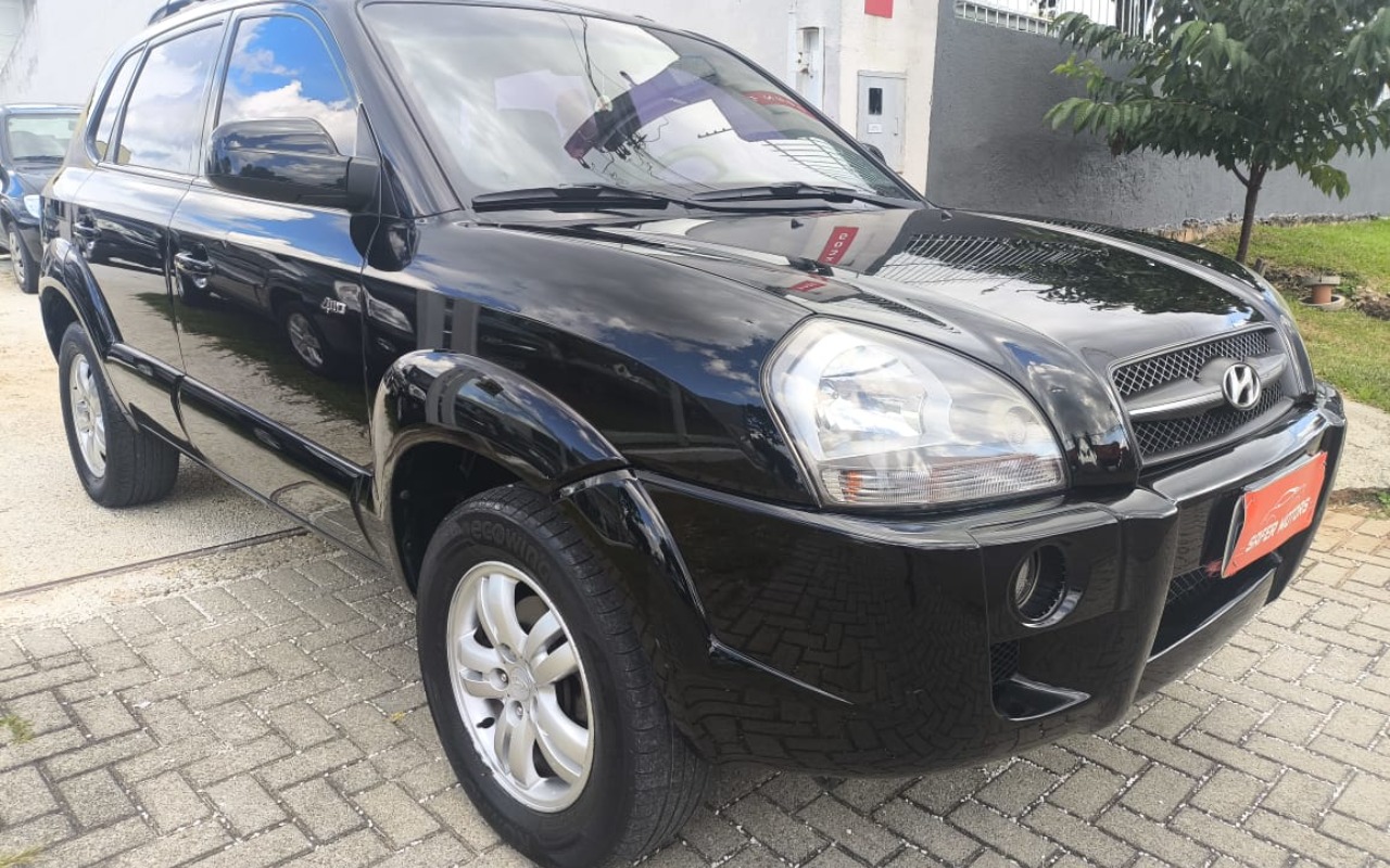 Hyundai Tucson 2.7 MPFI 24V 175cv Aut. na cor Preto em Curitiba / PR - 987576