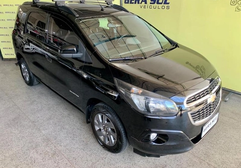 Chevrolet Spin 2017 Preto — foto 1 de 3