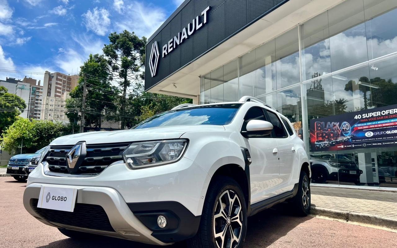 Renault Duster Iconic 1.6 16V Flex Aut. na cor Branco em Curitiba / PR - 988492