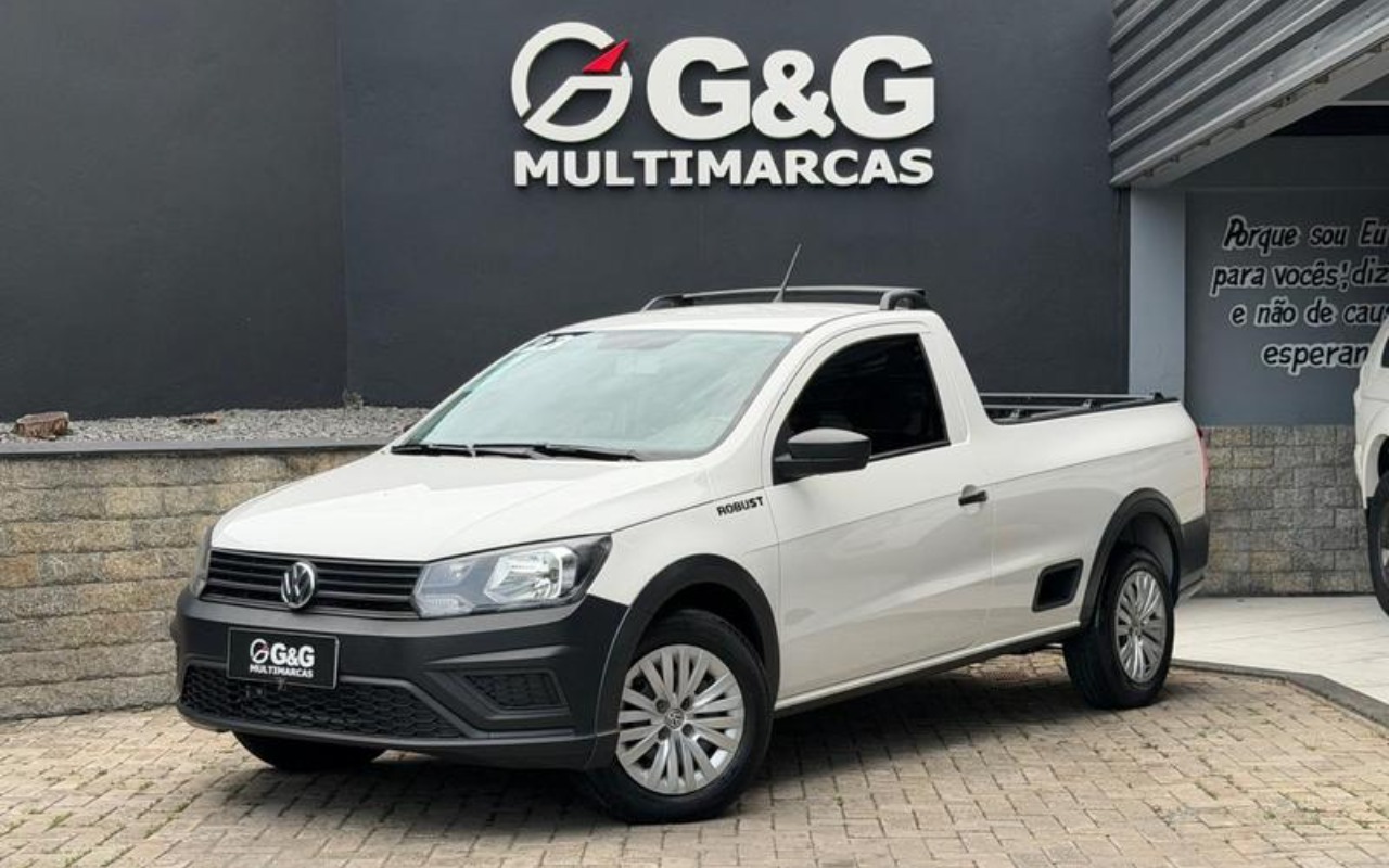 Volkswagen Saveiro 2023 Branco — foto 1 de 3