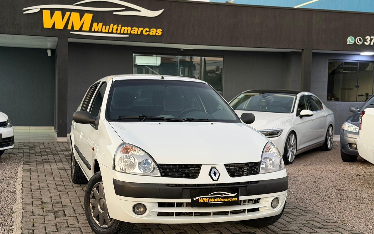 Renault Clio Sedan RN/ Expression 1.6 16V 4p na cor Branco em Pinhais / PR - 992647