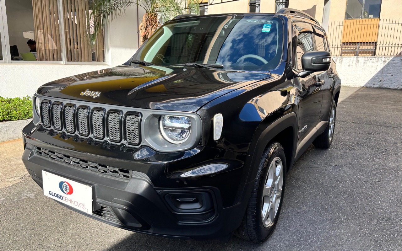 Jeep Renegade T270 1.3 TB 4x2 Flex Aut. na cor Preto em Curitiba / PR - 993514