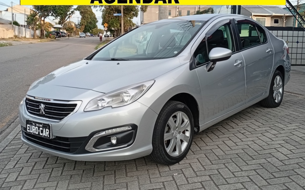 Peugeot 408 Sed. Bus./Allure 1.6 TB Flex 16V Aut na cor Prata em Curitiba / PR - 993606