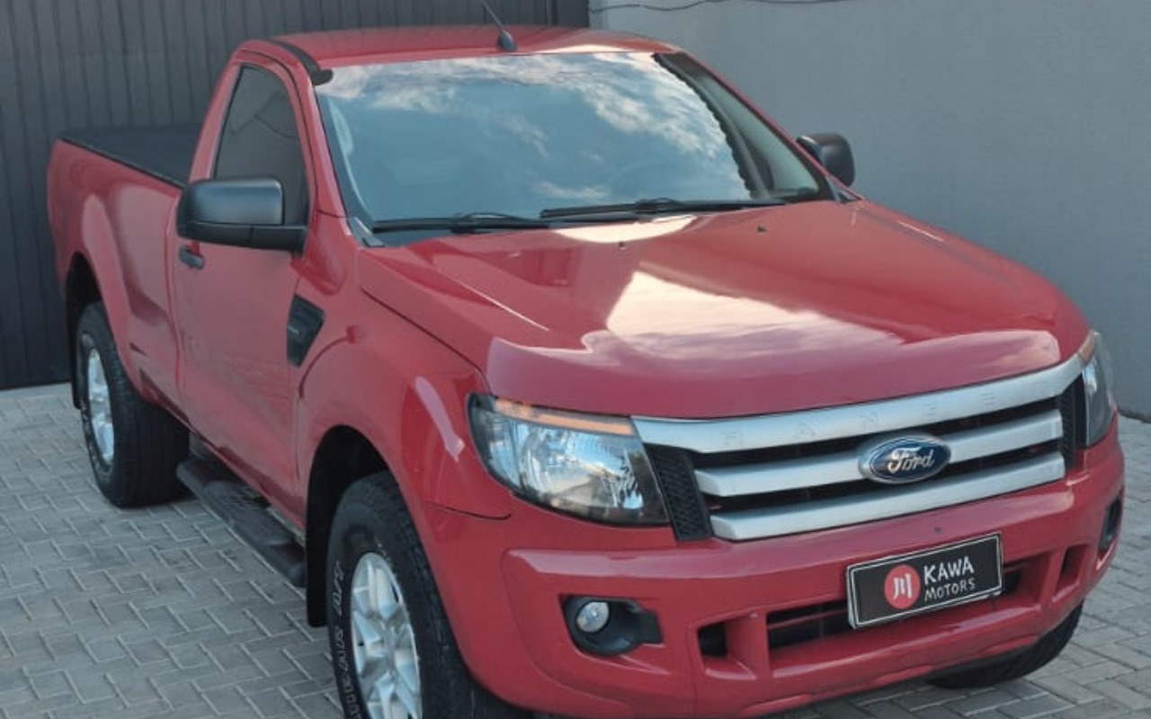 Ford Ranger XLS 2.5 16V 4x2 CS Flex na cor Vermelho em Ponta Grossa / PR - 994084