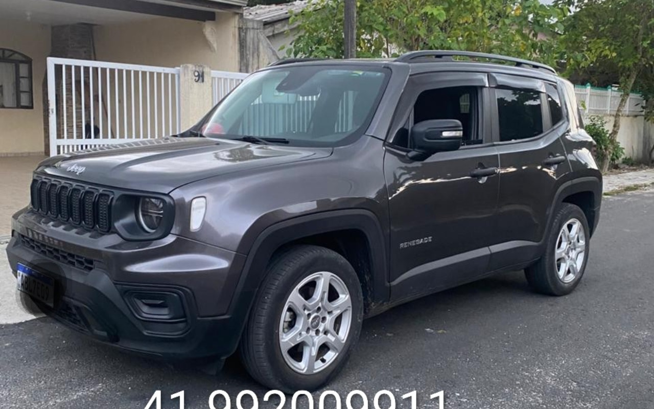 Jeep Renegade Sport T270 1.3 TB 4x2 Flex Aut. na cor Cinza em Pontal do Paraná / PR - 994603