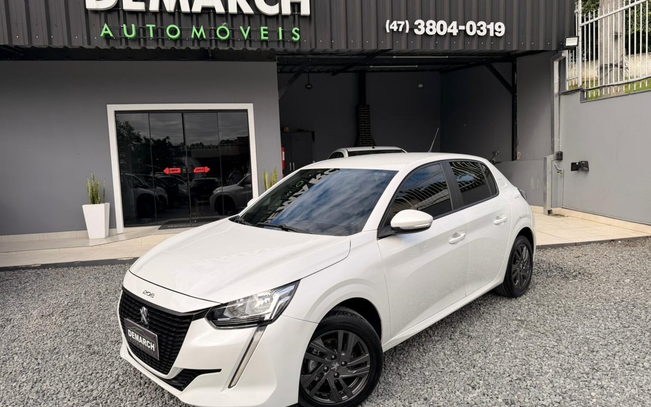 Peugeot 208 Active 1.6 Flex 16V 5p Aut. na cor Branco em Joinville / SC - 996026