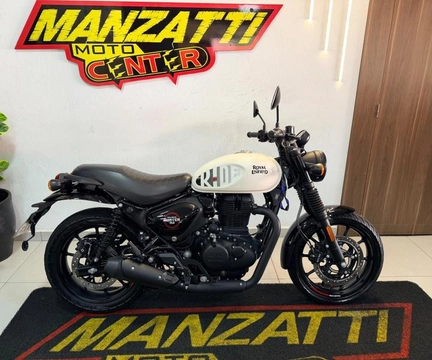 Royal Enfield Hunter 350 Dapper 2024 Branco — foto 1 de 3