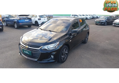 Chevrolet Onix 2024 Preto — foto 1 de 3